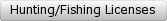 Hunting Fishing Licenses